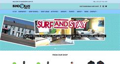 Desktop Screenshot of bundoransurfco.com